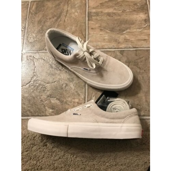 Vans Era Pro Blanc Men's Suede Skate Shoes NWT Vans Era Pro Blanc Men's Suede Skate Shoes NWT